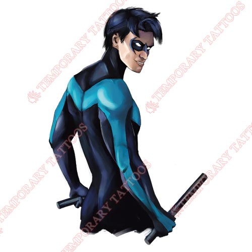 Nightwing Customize Temporary Tattoos Stickers NO.421